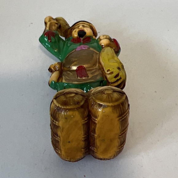 Vintage Japanese Painted Small Celluloid Figures 7 Gods of Good Fortune - Picture 5 of 16